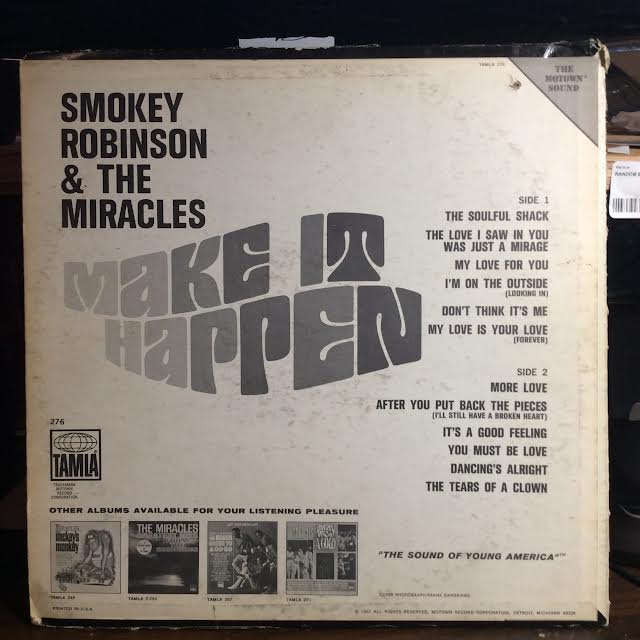 The Miracles - The Tears Of A Clown (VINYL) | Very Good Plus (VG+) Very Good Plus (VG+)