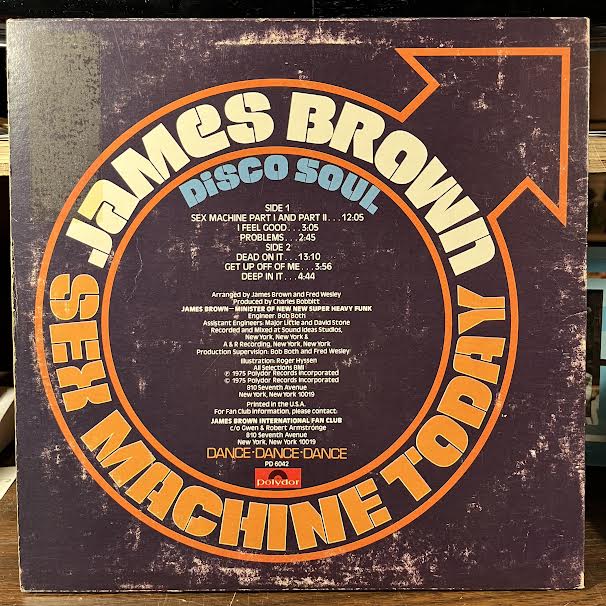 James Brown - Sex Machine Today (VINYL) | Very Good (VG)
