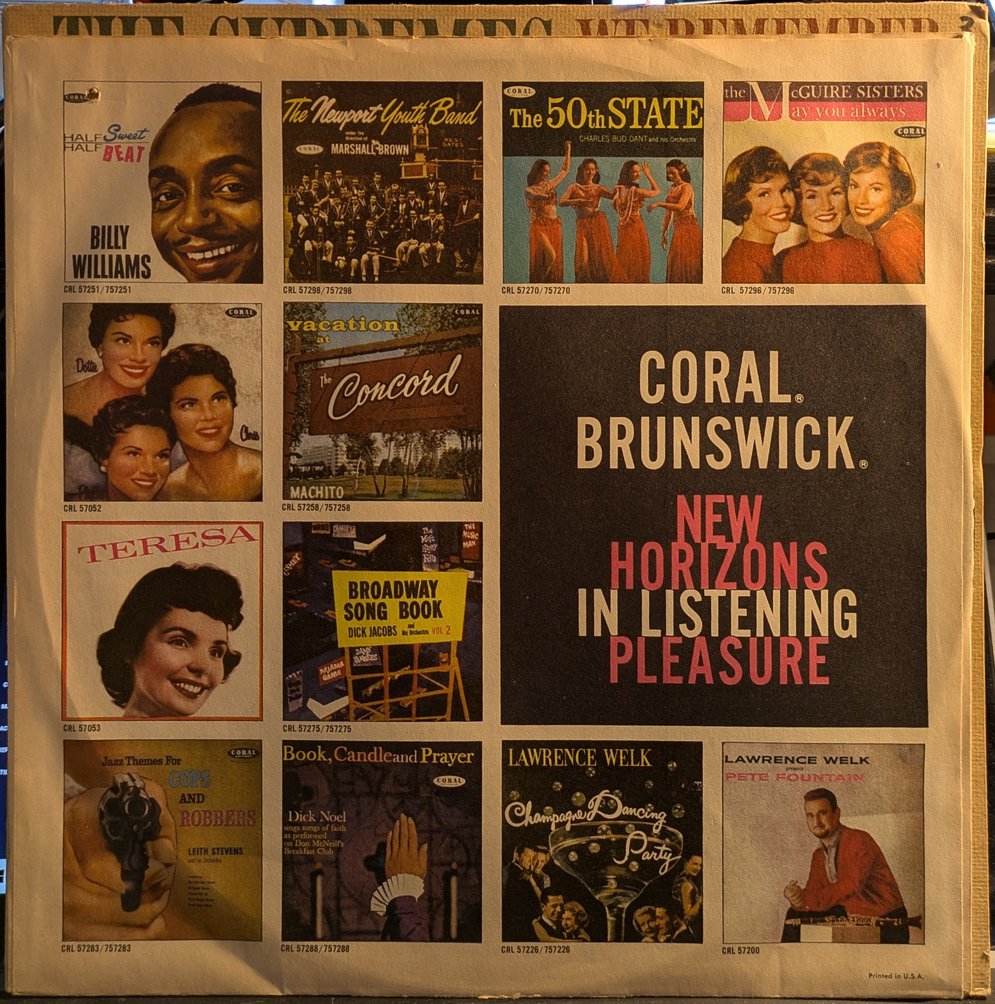 The Supremes - We Remember Sam Cooke (VINYL) | Very Good Plus (VG+) Very Good Plus (VG+)
