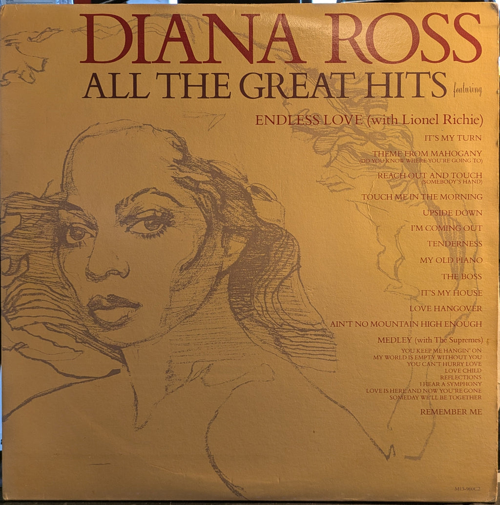 Diana Ross - All The Great Hits (2xVINYL) | Very Good Plus (VG+) Excellent+ (EX+)