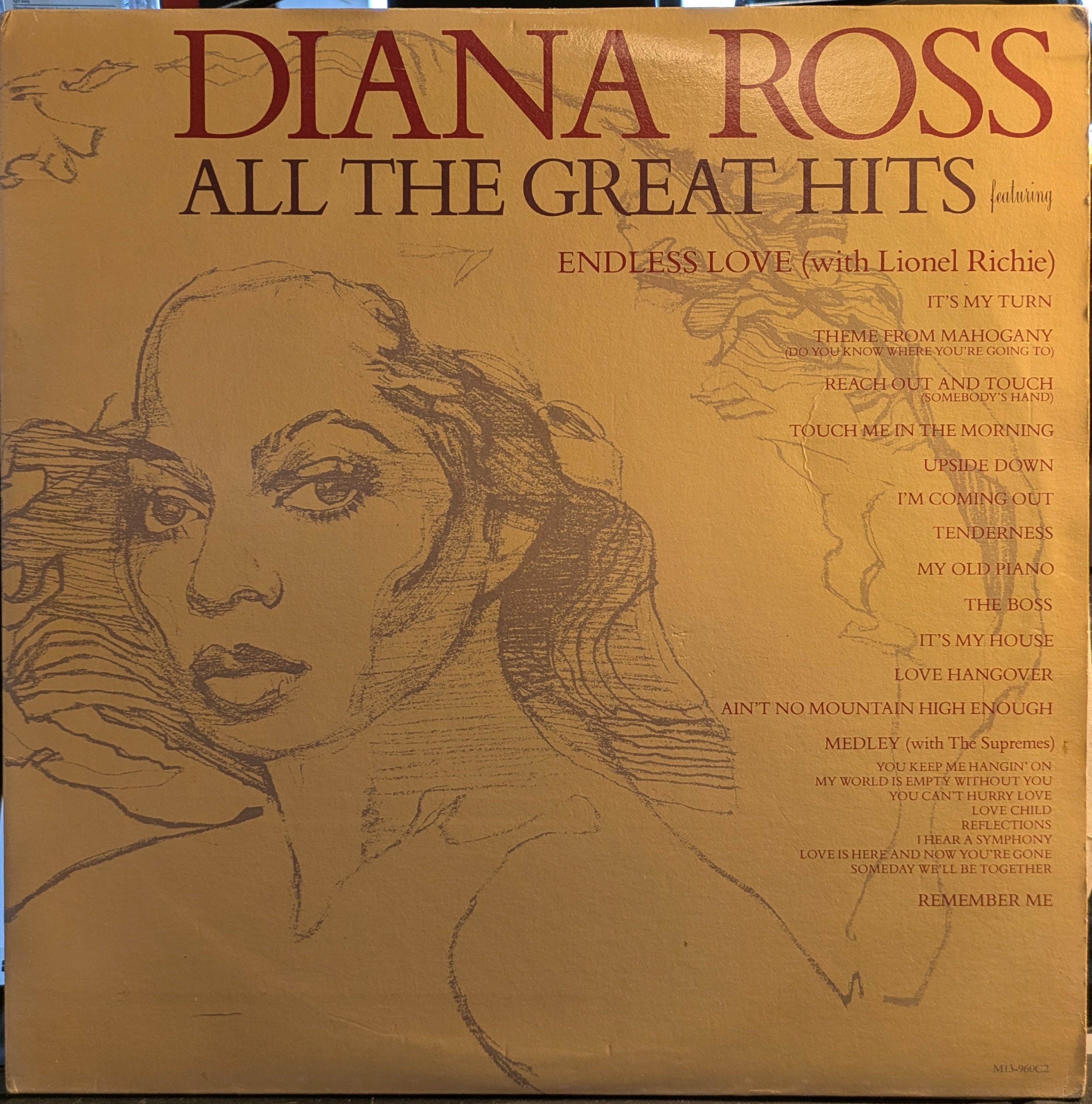 Diana Ross - All The Great Hits (2xVINYL) | Very Good Plus (VG+) Excellent+ (EX+)