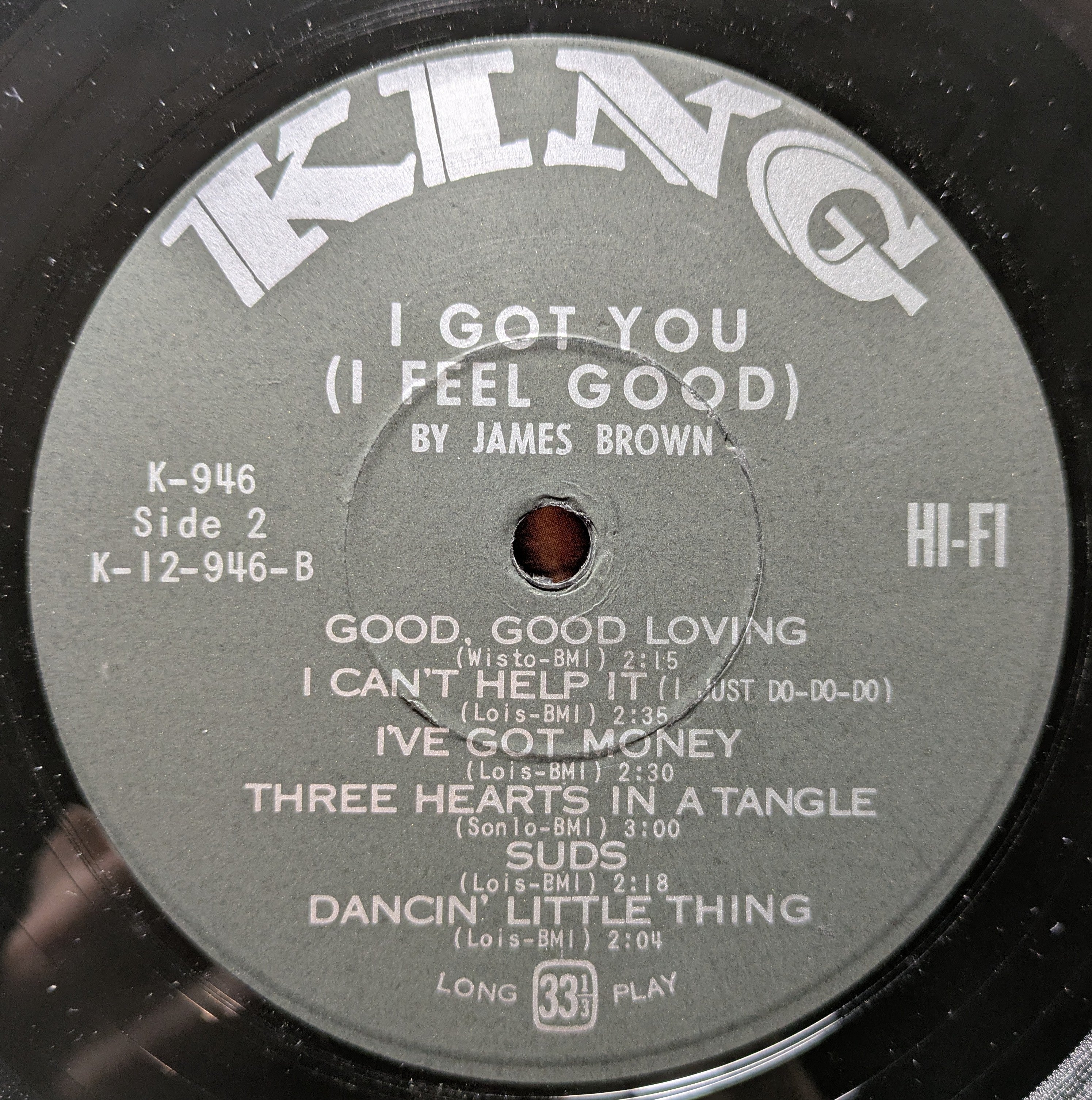 I Got You (I Feel Good) (VINYL) | Very Good (VG)