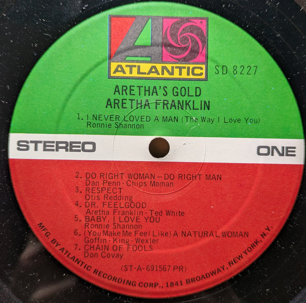 Aretha Franklin - Aretha's Gold (VINYL) | Very Good (VG) Very Good Plus (VG+)