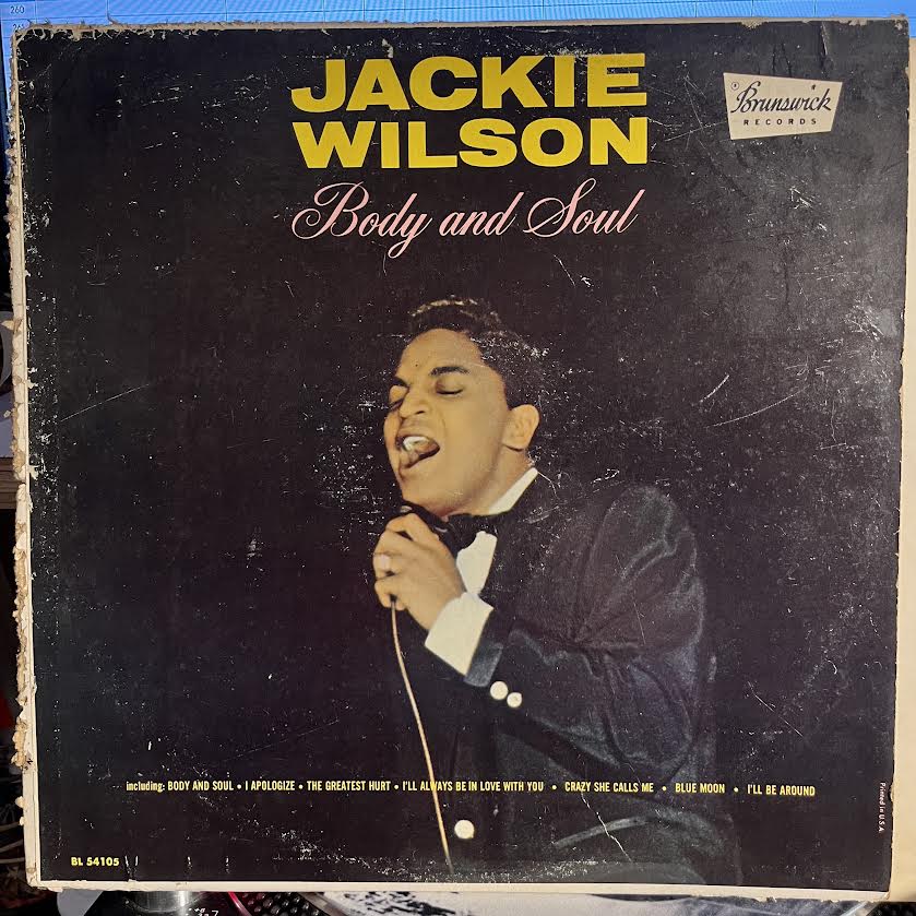 Jackie Wilson - Body And Soul | Very Good (VG) Good Plus (G+)
