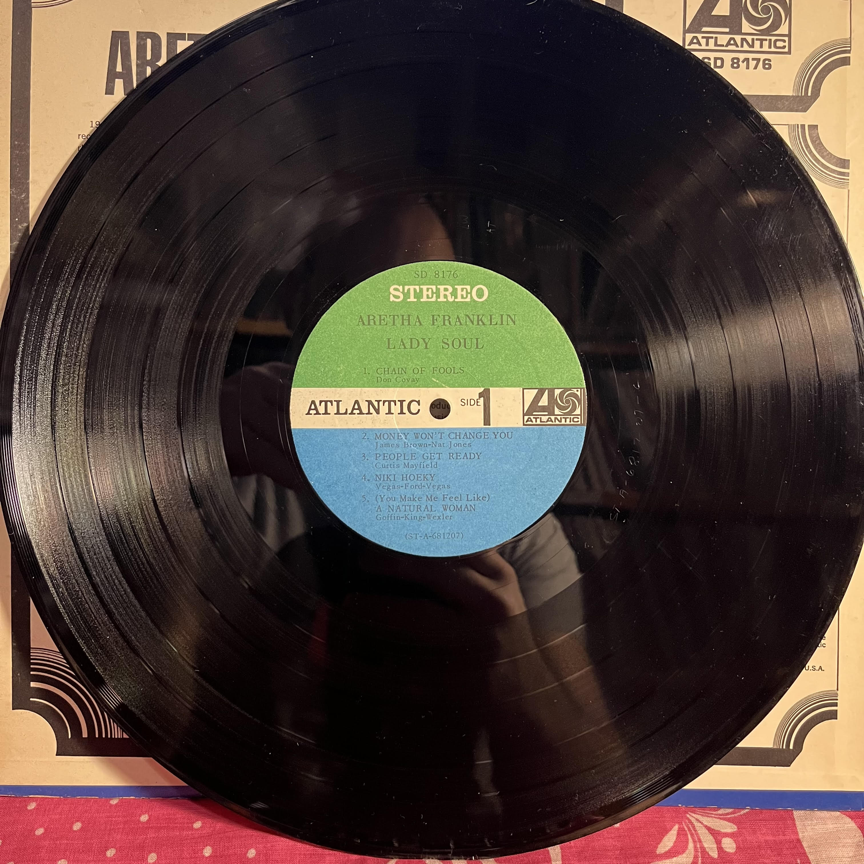 Aretha Franklin - Lady Soul *PRESSWELL/HYPE* | Very Good (VG) Excellent (EX)
