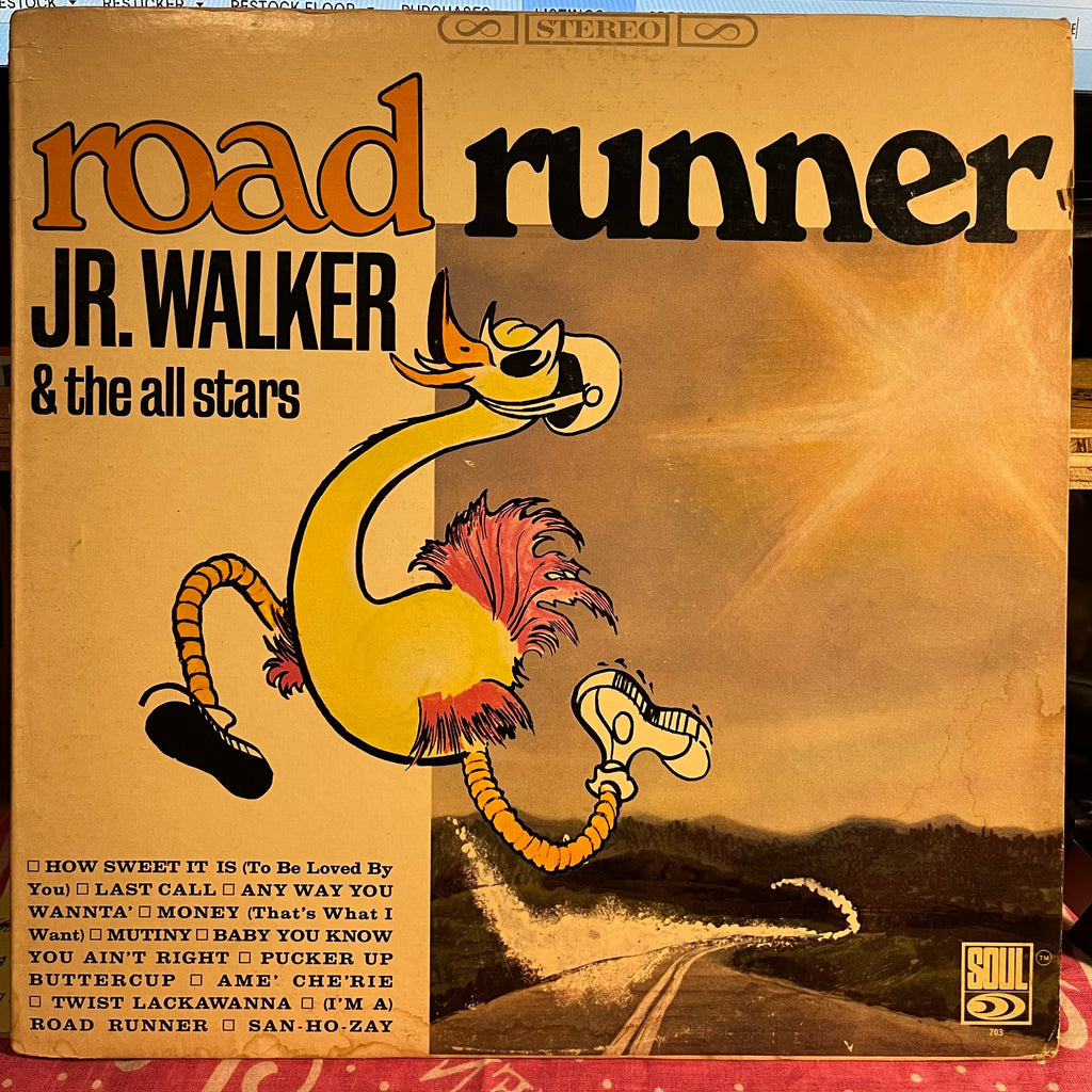 Junior Walker & The All Stars - Road Runner | Very Good (VG) Very Good Plus (VG+)