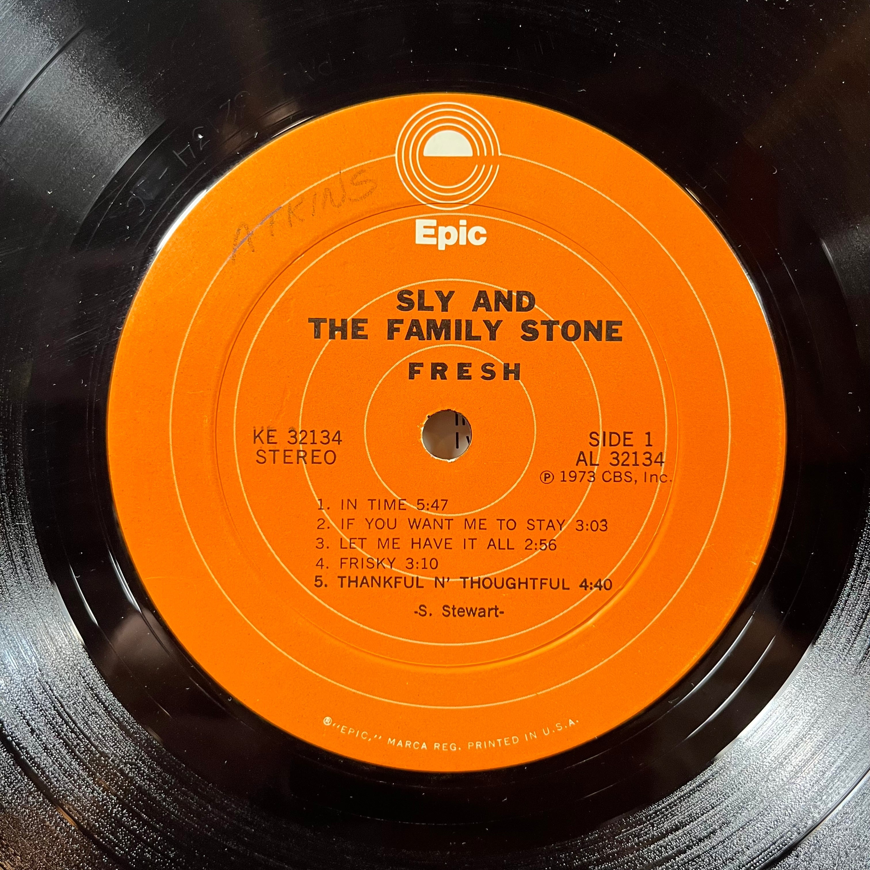 Sly & The Family Stone - Fresh (VINYL) | Very Good (VG) Very Good Plus (VG+)