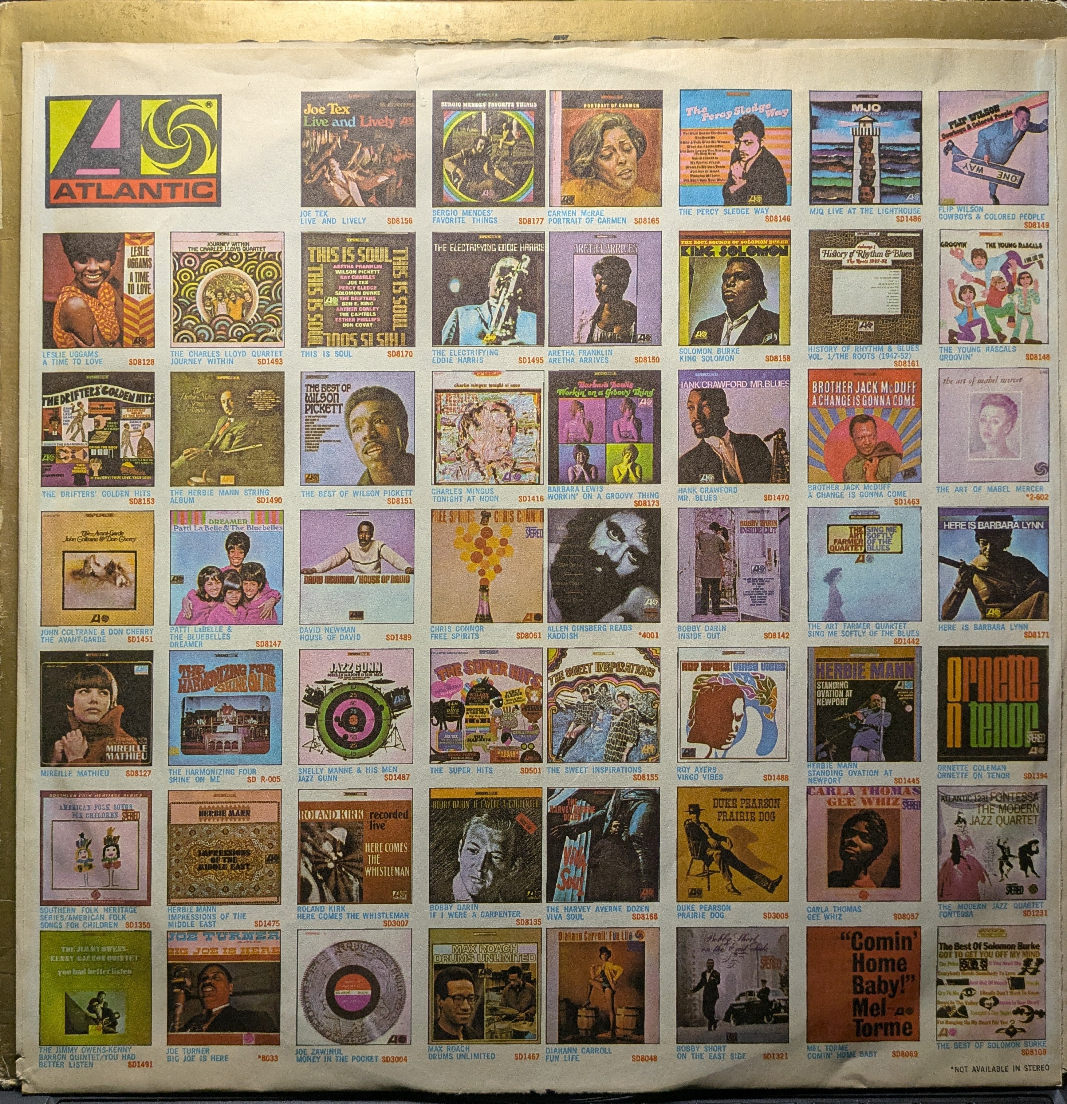 Aretha Franklin - Aretha's Gold (VINYL) | Very Good (VG) Very Good Plus (VG+)