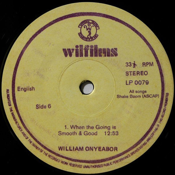 William Onyeabor - Who Is William Onyeabor? (3xVINYL) | Mint (M) Mint (M)
