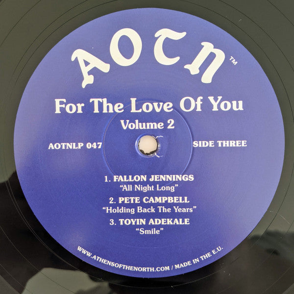 For The Love Of You (Volume 2) | Mint (M) Mint (M)
