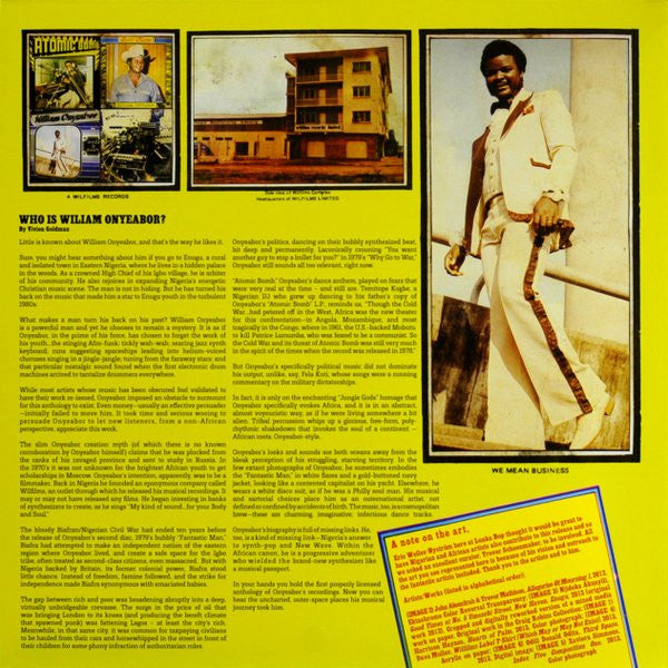 William Onyeabor - Who Is William Onyeabor? (3xVINYL) | Mint (M) Mint (M)