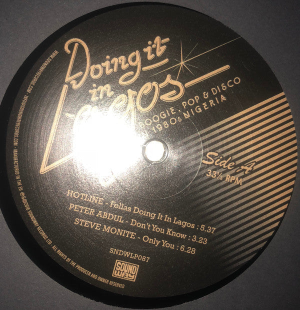 Various - Doing It In Lagos (Boogie, Pop & Disco In 1980s Nigeria) (3LP) | Mint (M) Excellent (EX)
