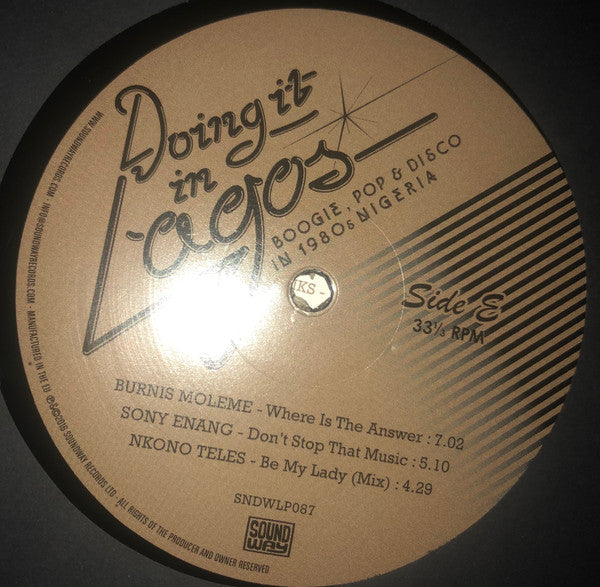 Various - Doing It In Lagos (Boogie, Pop & Disco In 1980s Nigeria) (3LP) | Mint (M) Excellent (EX)