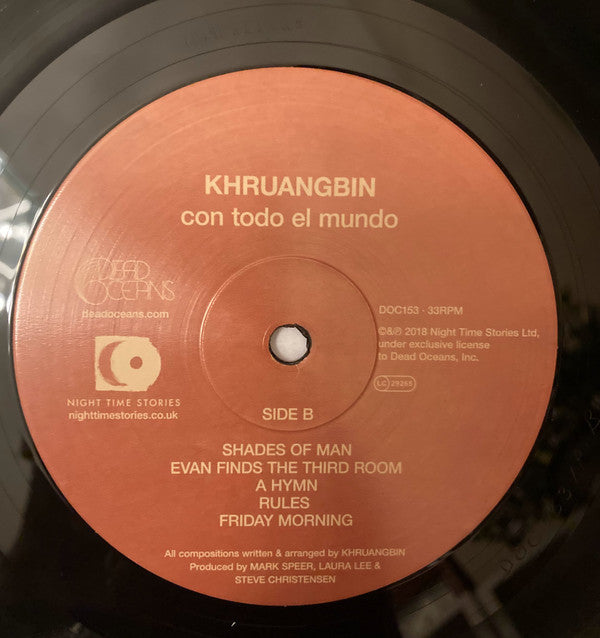 Khruangbin - Con Todo El Mundo | Mint (M) Mint (M)