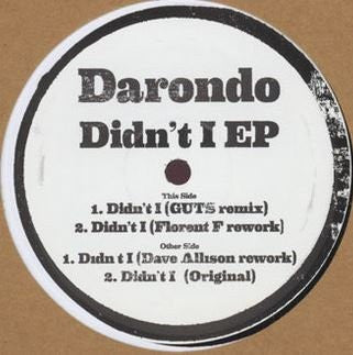 Didn't I EP (VINYL REPRESS) | Mint (M) Generic