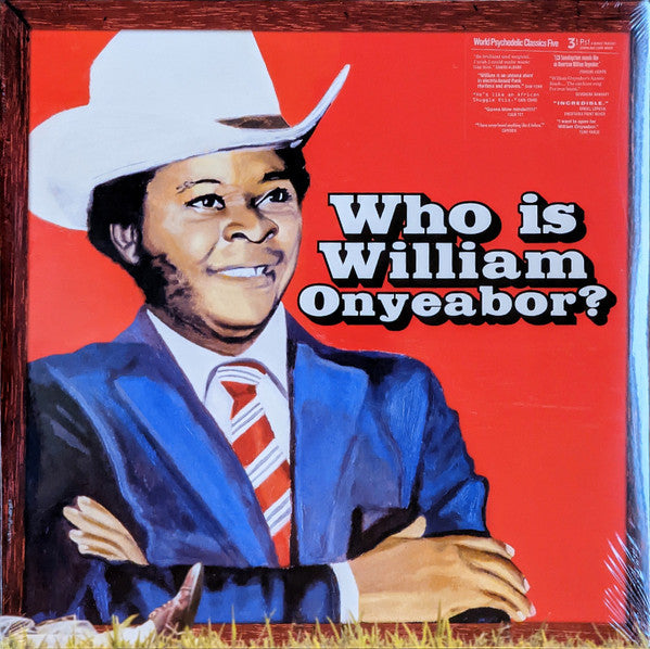 William Onyeabor - Who Is William Onyeabor? (3xVINYL) | Mint (M) Mint (M)