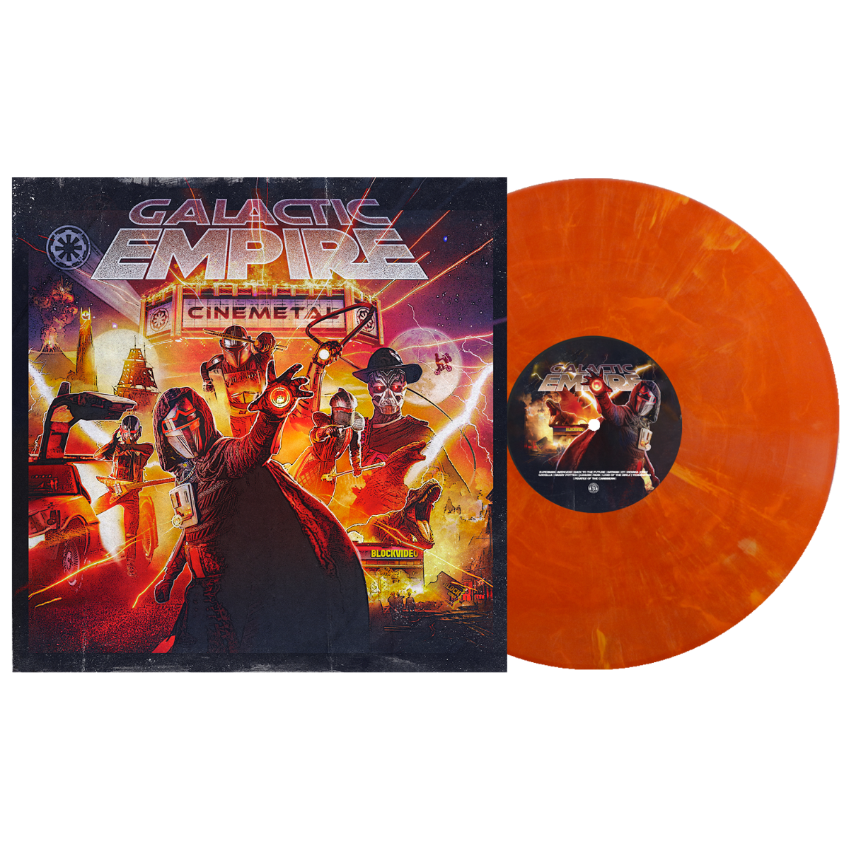 Cinemetal (Eruption Marble VINYL) | Mint (M) Mint (M)