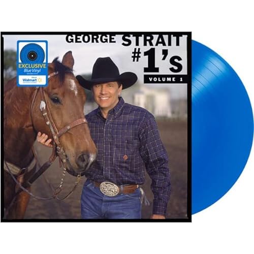 George Strait - #1's Volume 1 [Blue LP] | Mint (M) Mint (M)