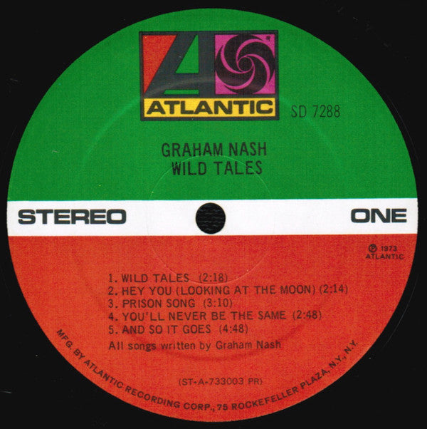 Graham Nash - Wild Tales | Near Mint (NM) Near Mint (NM)