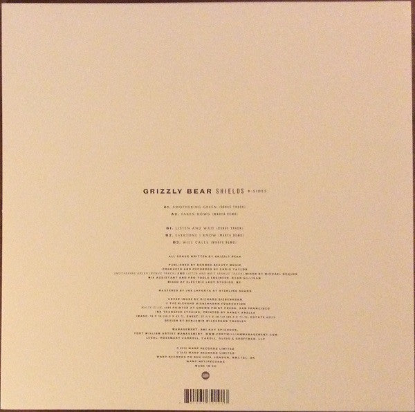 Shields B-Sides (VINYL) | Mint (M) Mint (M)