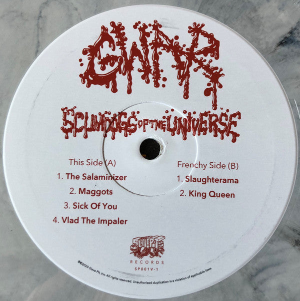 Gwar - Scumdogs Of The Universe | Mint (M) Mint (M)