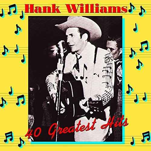 Hank Williams - Hank Williams 40 Greatest Hits (180 Gram Vinyl) [Import] (2 Lp's) | Mint (M) Mint (M)