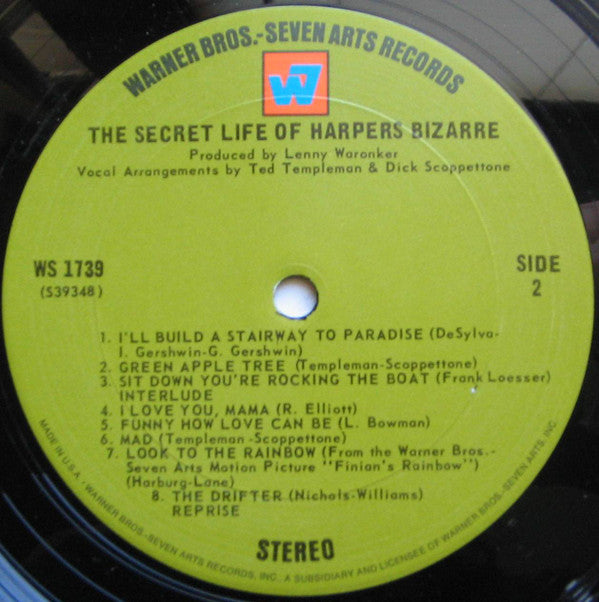 The Secret Life Of Harpers Bizarre | Near Mint (NM) Near Mint (NM)