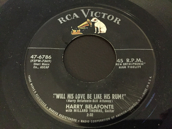 Will His Love Be Like His Rum / Dolly Dawn | Very Good (VG) Generic