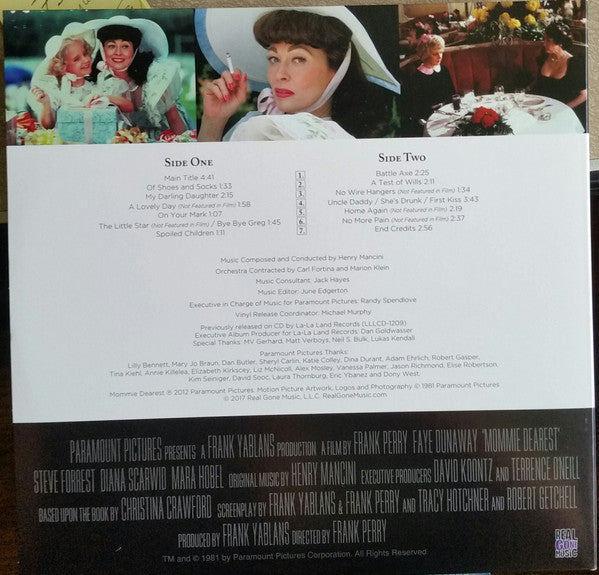 Mommie Dearest (Music From The Motion Picture) | Mint (M) Mint (M)
