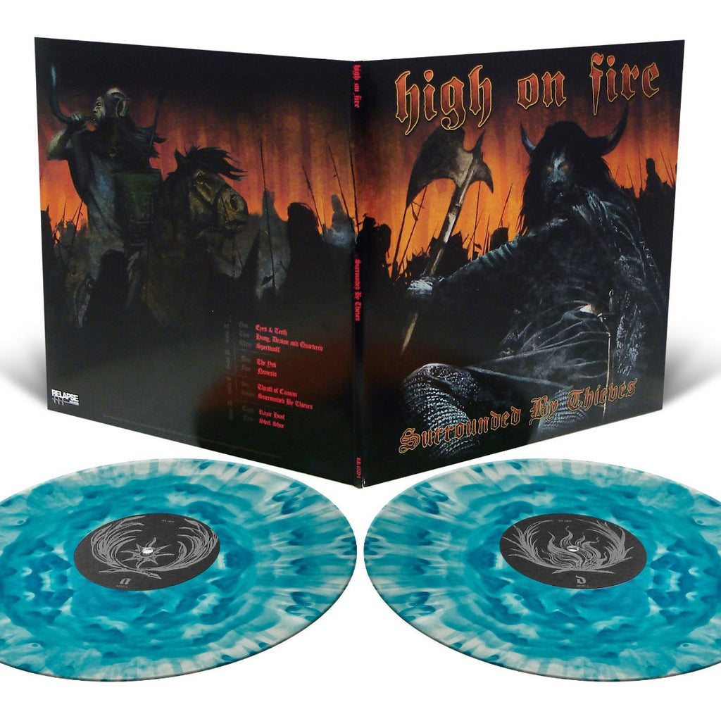 High on Fire - Surrounded By Thieves (Colored Vinyl, Blue, Black) (2 Lp's) |