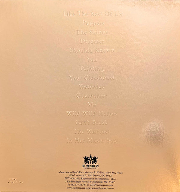 When Life Gives You Lemons, You Paint That Shit Gold (DINGED) | Mint (M) Excellent+ (EX+)
