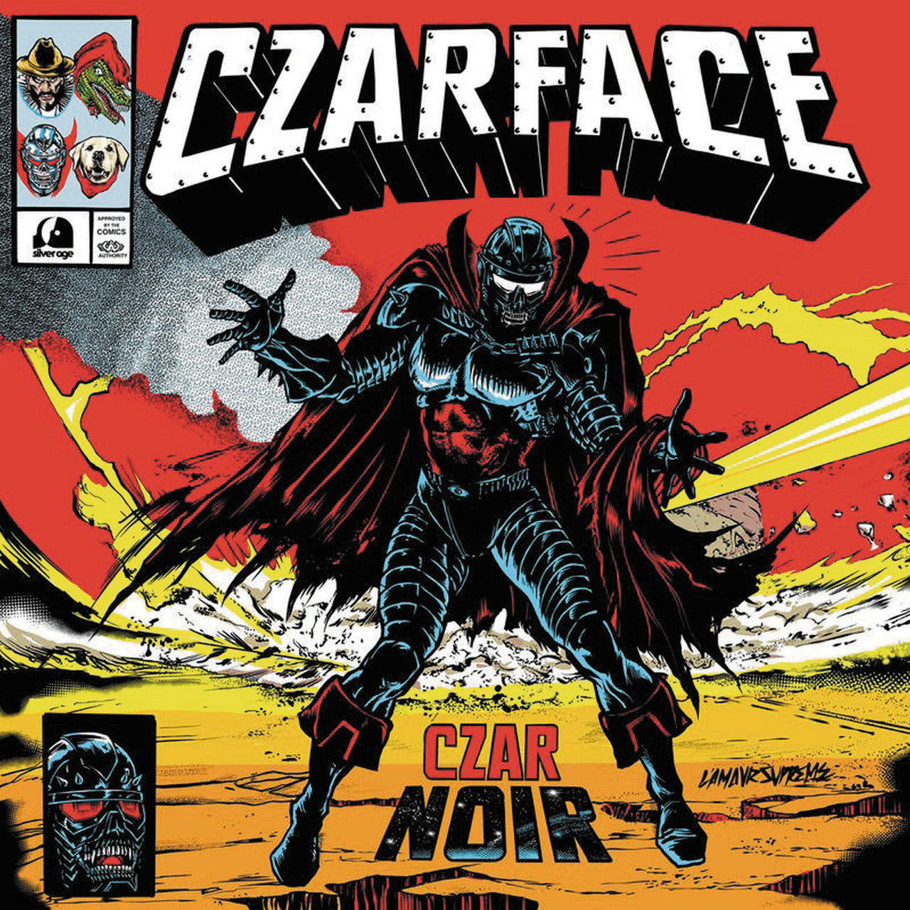 Czar Noir [Red/White LP] | Mint (M) Mint (M)