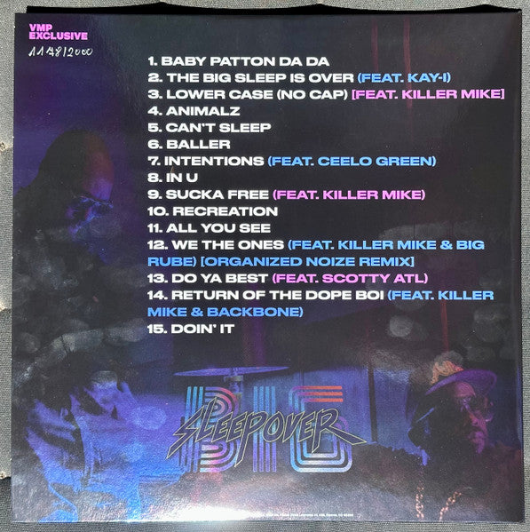 Big Sleepover (VMP 2xVINYL) | Mint (M) Mint (M)