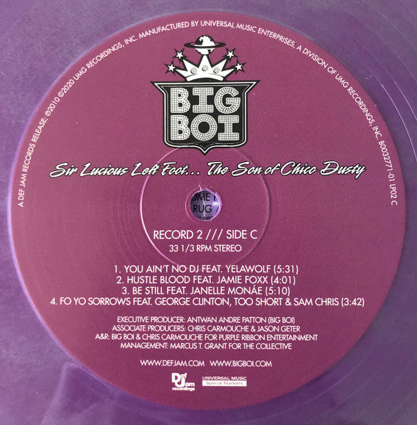 Sir Lucious Left Foot... The Son Of Chico Dusty (2xVINYL) | Mint (M) Mint (M)