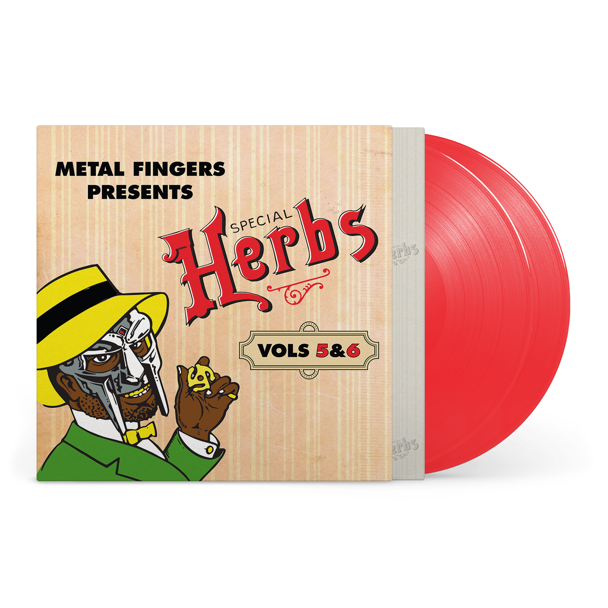 MF Doom - Metal Fingers Presents: Special Herbs Vol. 5 & 6 (APPLE RED VINYL) | Mint (M) Mint (M)