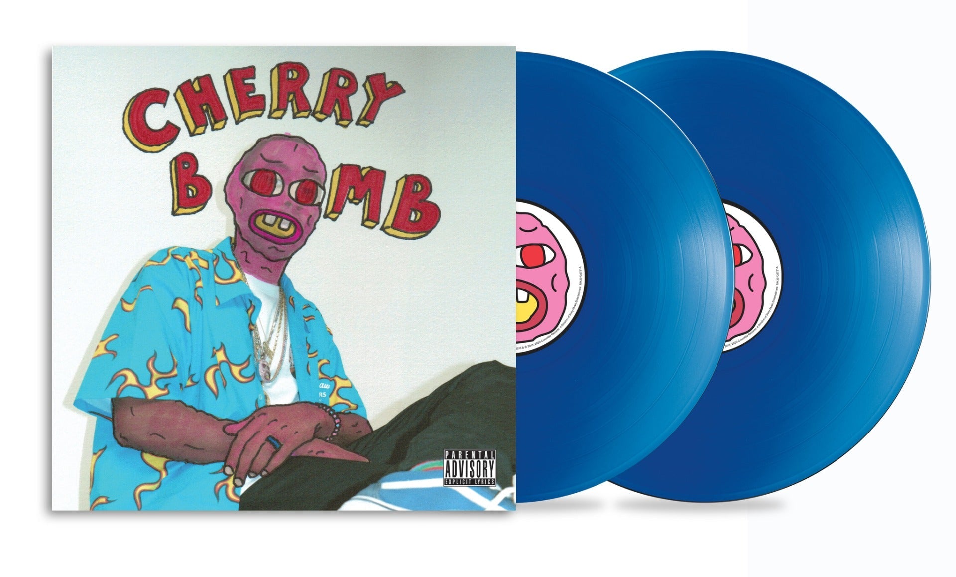 Tyler, The Creator - Cherry Bomb (Mask Cover Translucent Blue 2xVINYL) | Mint (M) Mint (M)