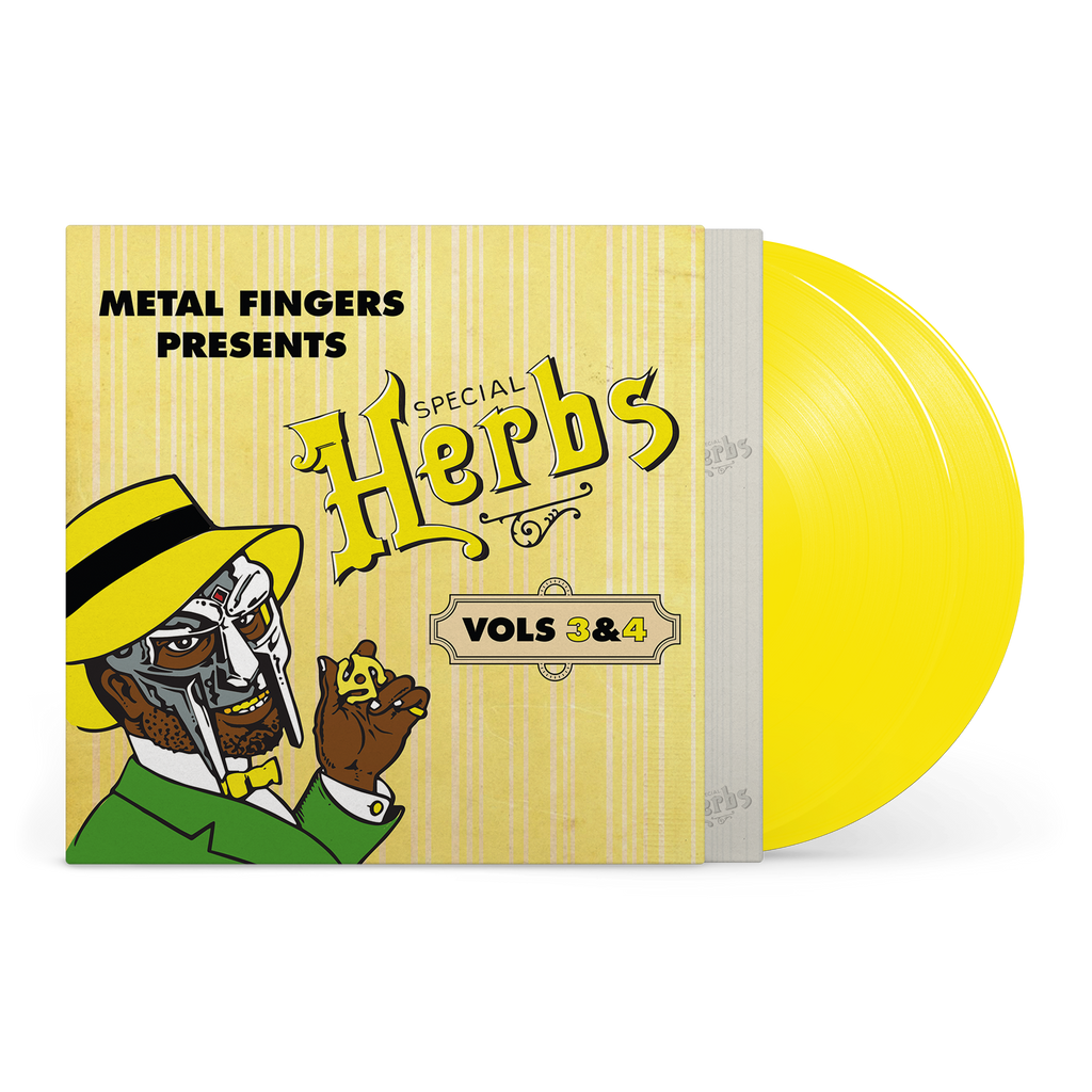 MF Doom - Metal Fingers Presents: Special Herbs Vol. 3 & 4 (LEMON YELLOW 2xVINYL) | Mint (M) Mint (M)