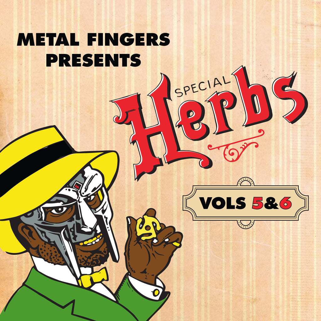 MF Doom - Metal Fingers Presents: Special Herbs Vol. 5 & 6 (APPLE RED VINYL) | Mint (M) Mint (M)