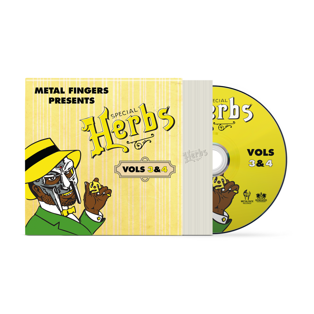 MF Doom - Metal Fingers Presents: Special Herbs Vol. 3 & 4 (CD) | Mint (M) Mint (M)