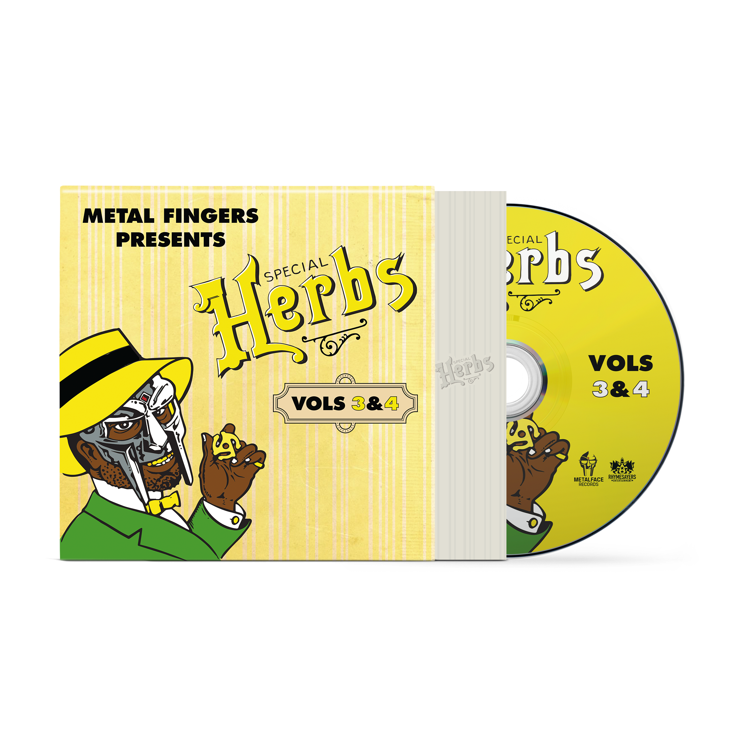 MF Doom - Metal Fingers Presents: Special Herbs Vol. 3 & 4 (CD) | Mint (M) Mint (M)