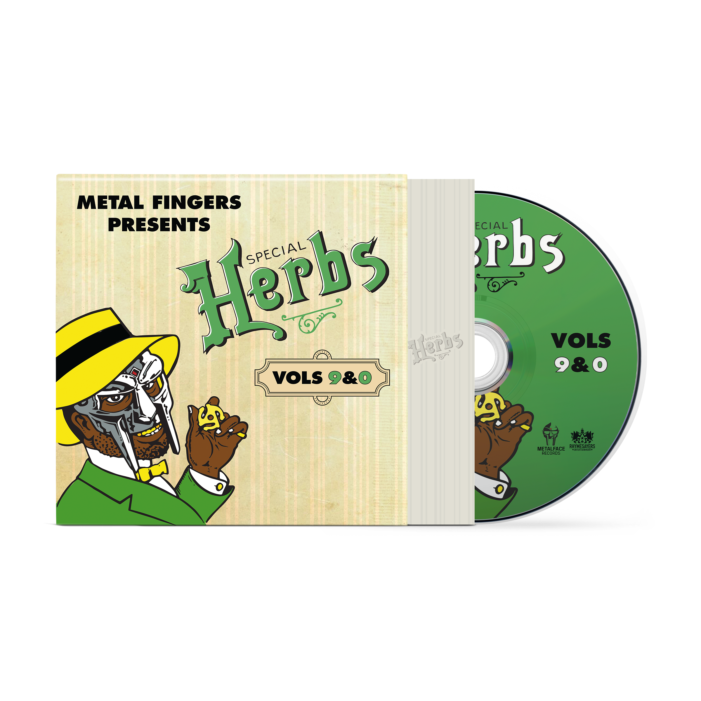 Metal Fingers Presents: Special Herbs Vol. 9 & 0 (CD) | Mint (M) Mint (M)