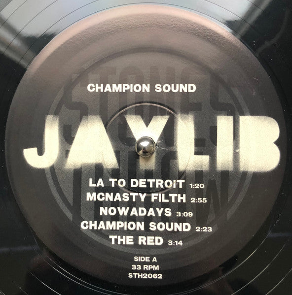 Jaylib - Champion Sound | Mint (M) Mint (M)