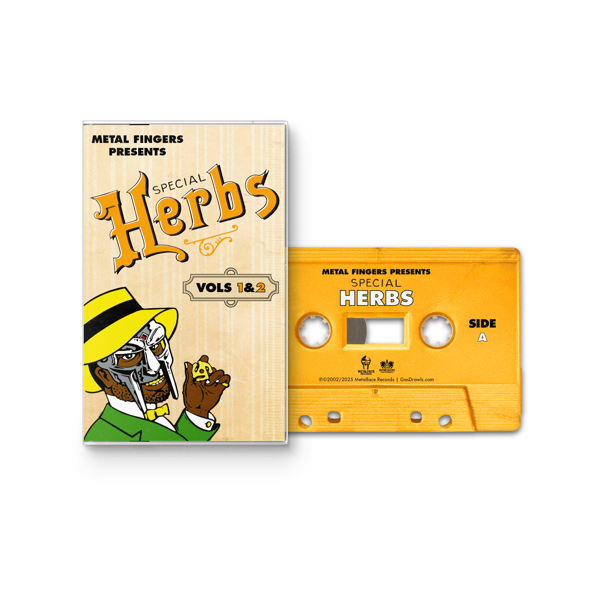 Metal Fingers Presents: Special Herbs Vol. 1 & 2 (CASS) | Mint (M) Mint (M)