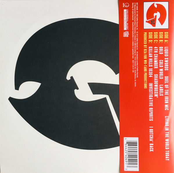 Liquid Swords - The Instrumentals (SLEEVE ONLY - NO VINYL) | Poor (P) Mint (M)