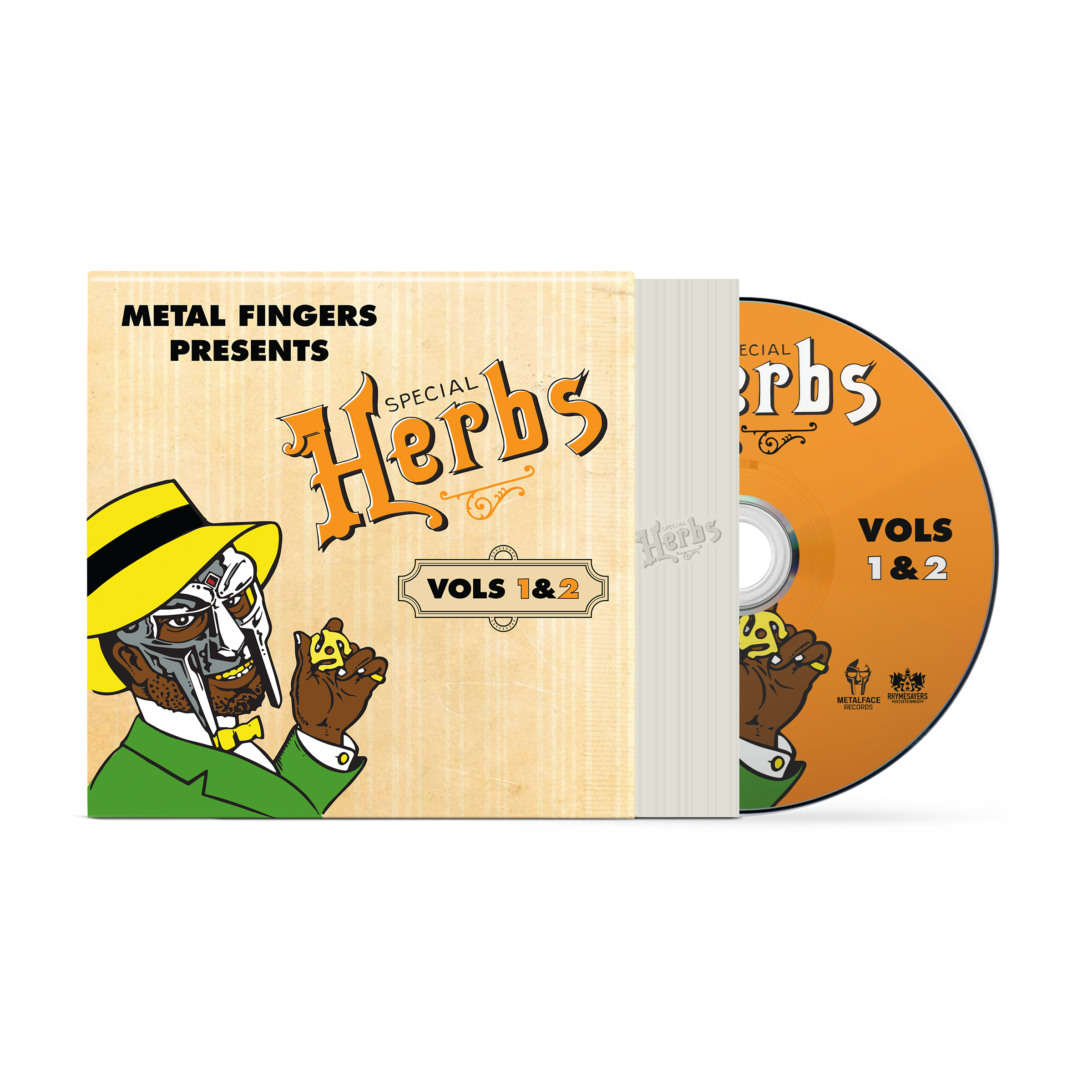Metal Fingers Presents: Special Herbs Vol. 1 & 2 (CD) | Mint (M) Mint (M)