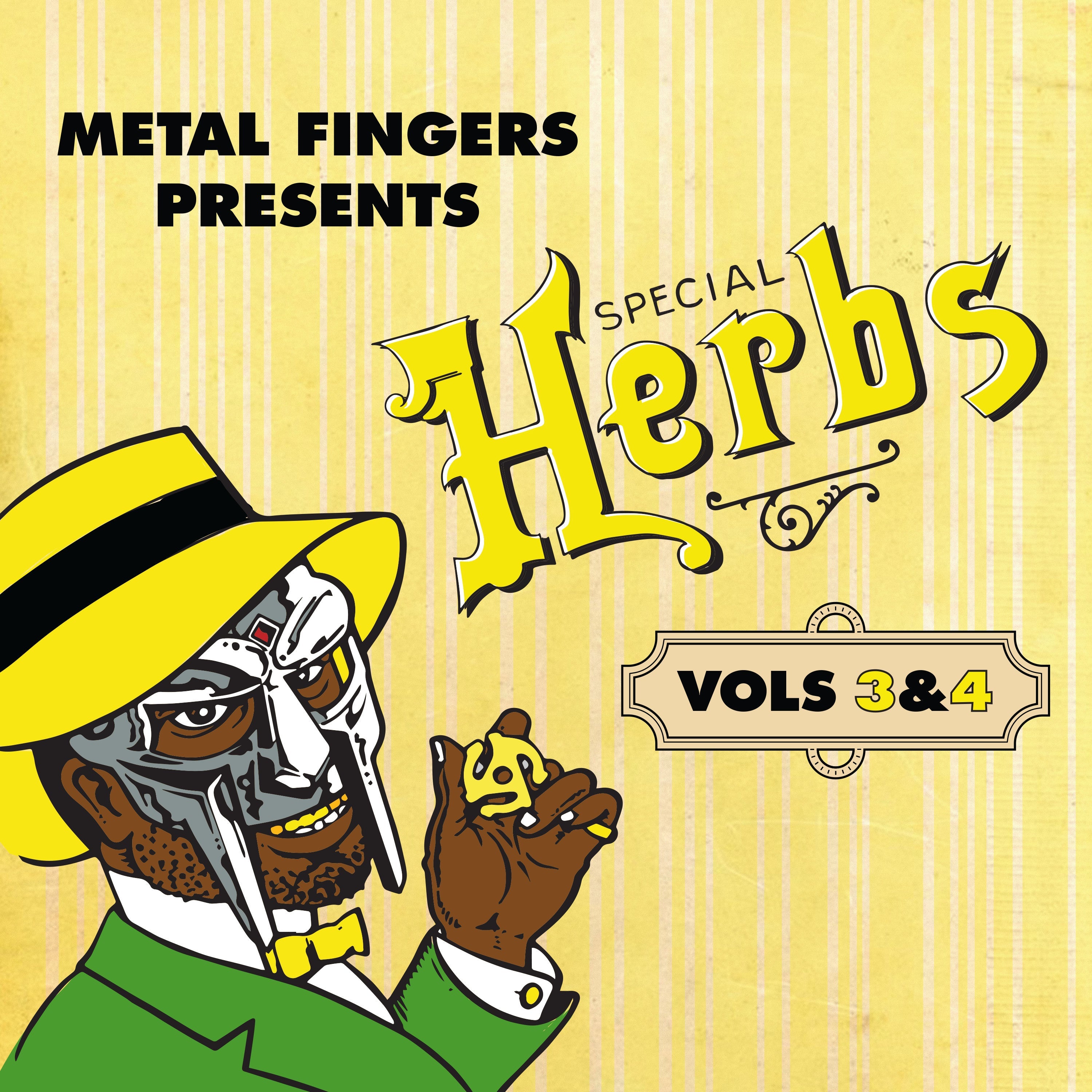 MF Doom - Metal Fingers Presents: Special Herbs Vol. 3 & 4 (CD) | Mint (M) Mint (M)