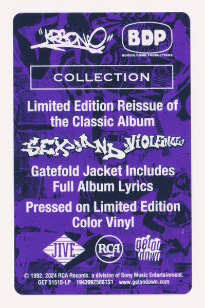 Sex And Violence (2x VINYL) |