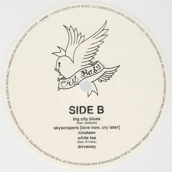 Crybaby (WHITE VINYL) | Mint (M) Mint (M)