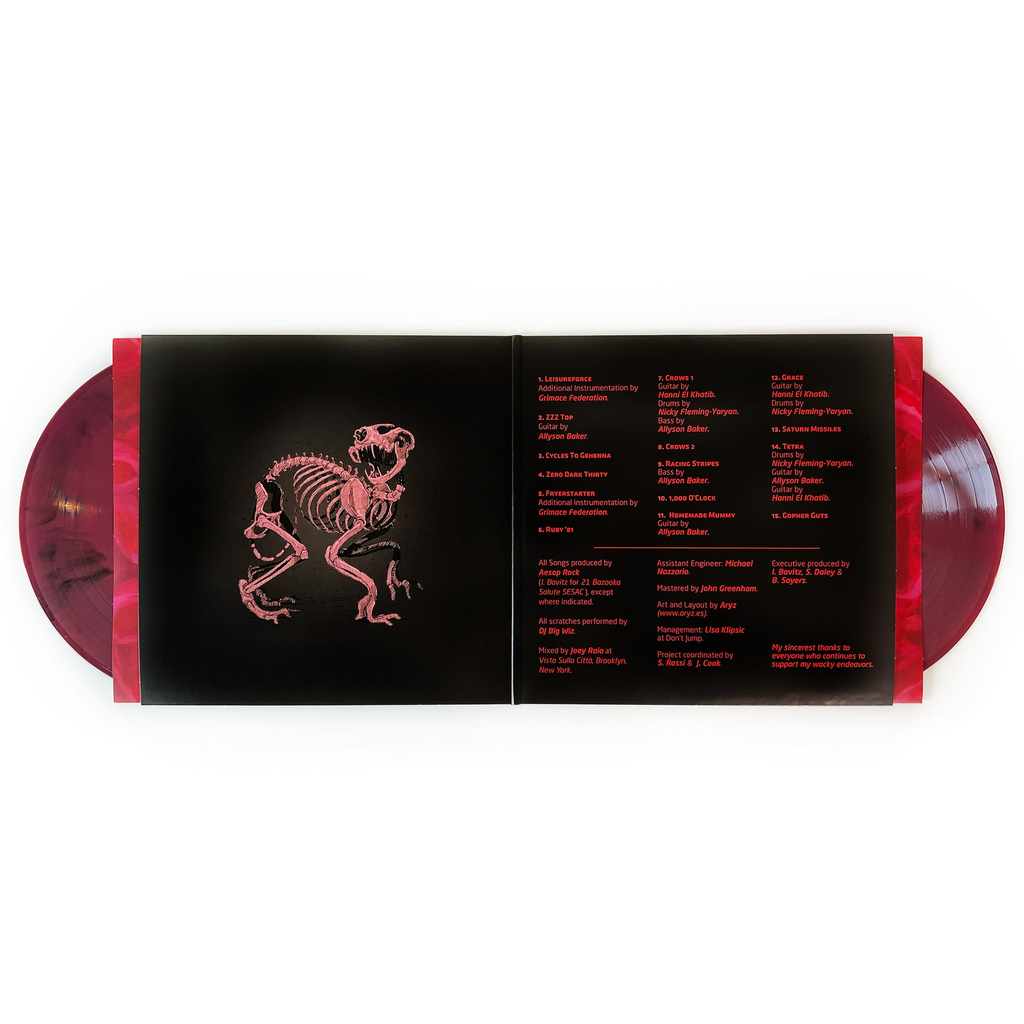Skelethon: Instrumentals (MAROON & BLACK MARBLE VINYL) | Mint (M) Mint (M)