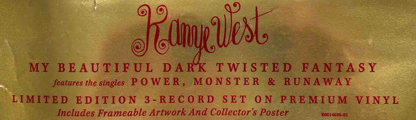 Kanye West - My Beautiful Dark Twisted Fantasy | Mint (M) Mint (M)